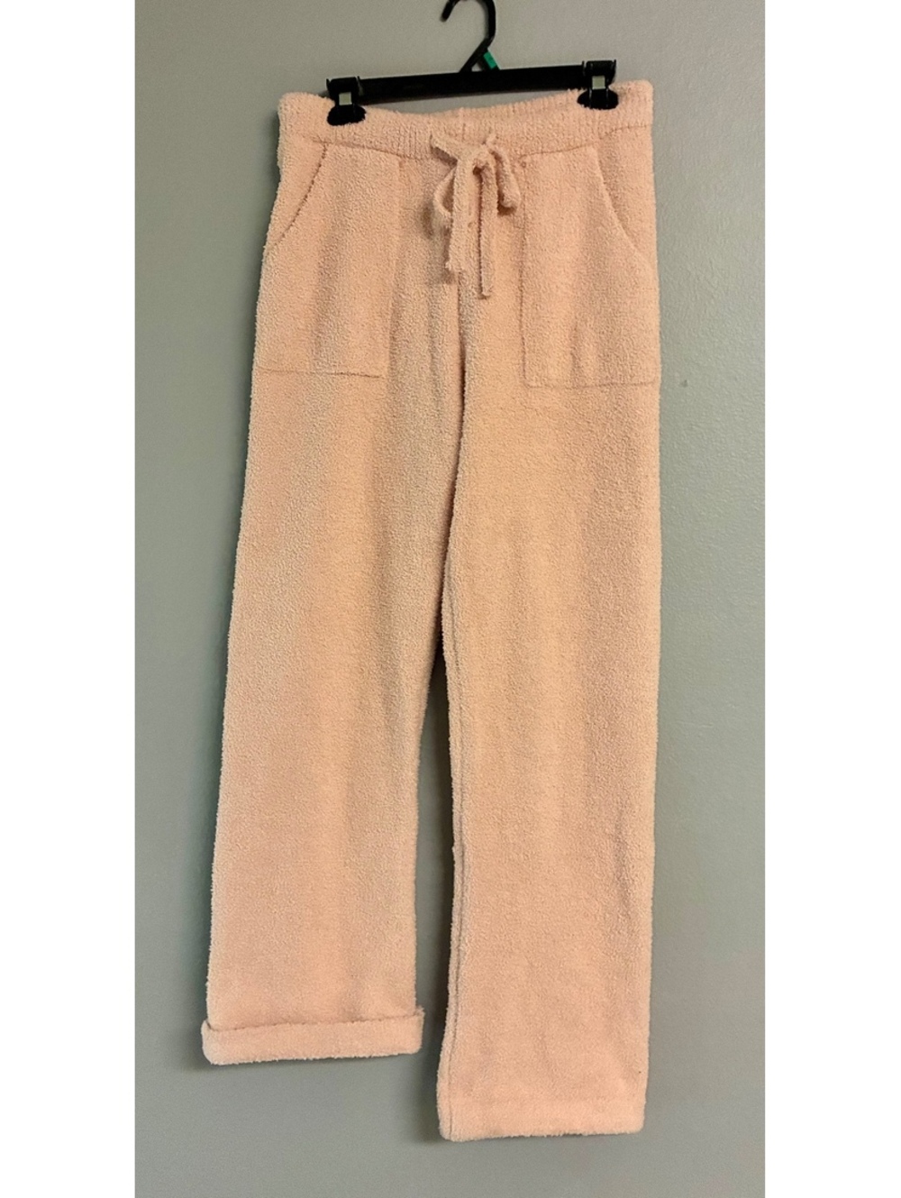 COMFYLUXE Pink Fuzzy Cozy Lounge Pants Sz L/XL NWT